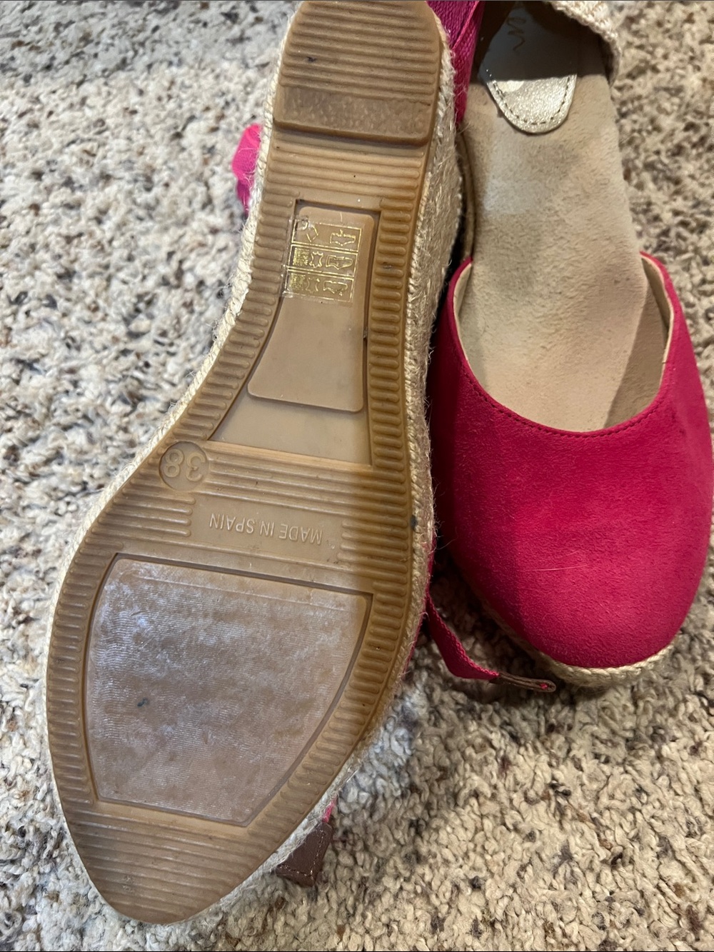 Bright Pink Boden Espadrilles - Picture 2 of 3